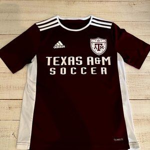 Texas  A&M  Soccer Dry-fit Tee